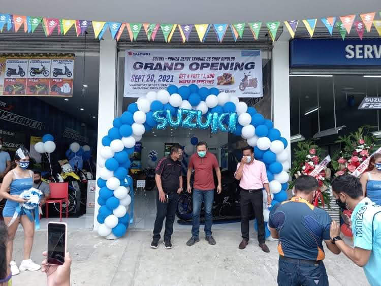 Suzuki Motorcycles 3S Shop Opens in Dipolog