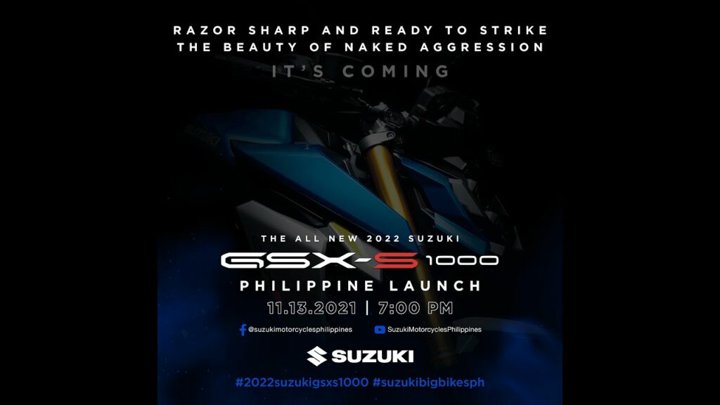 The All New 2022 Suzuki GSX-S1000 Philippine Launch