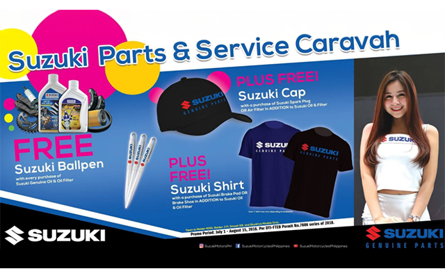 Suzuki Parts and Service Caravan