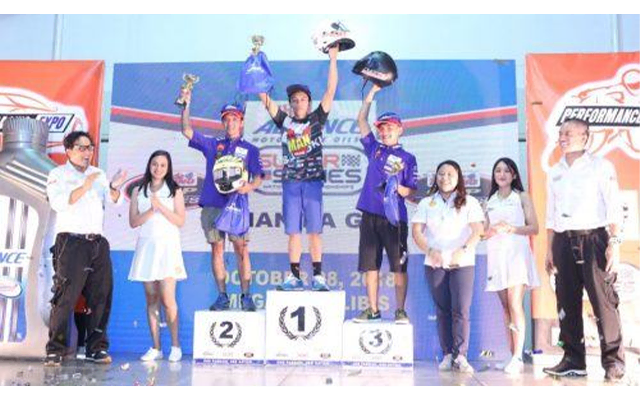 Twin Victory On The Racetrack