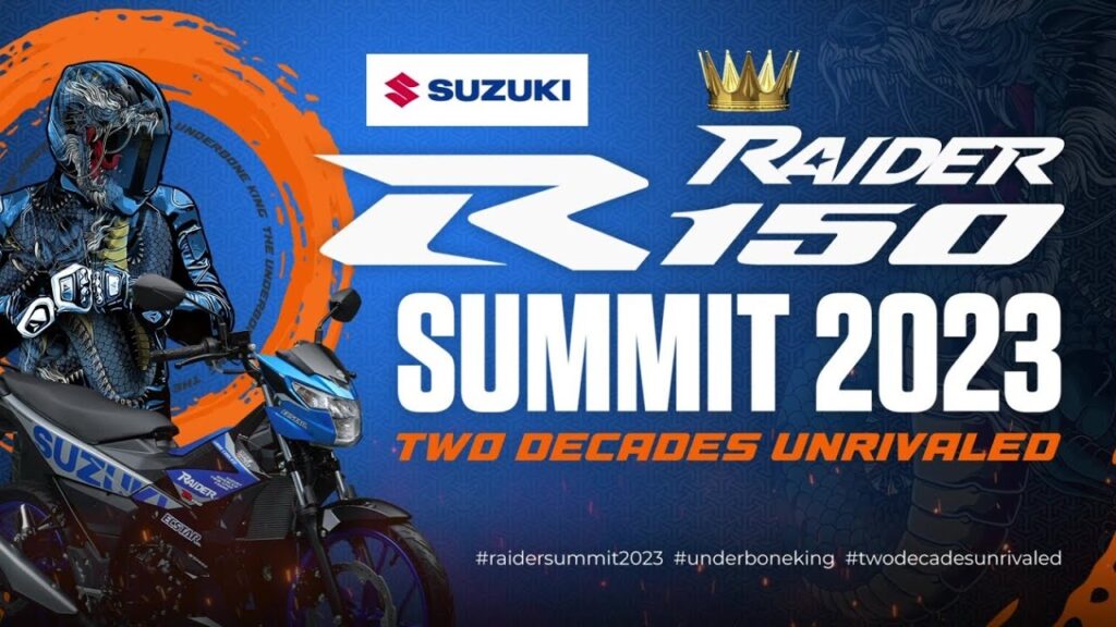 Suzuki Raider R150 Summit 2023 Event Highlights