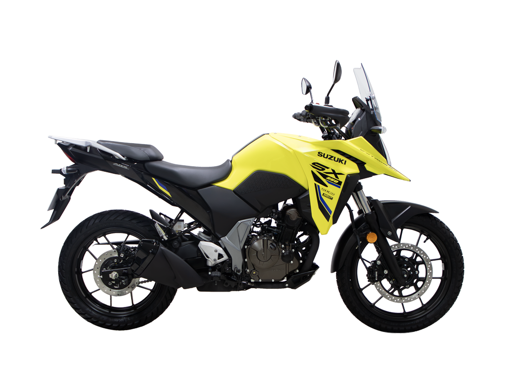 V Strom 250 SX Champion Yellow 1