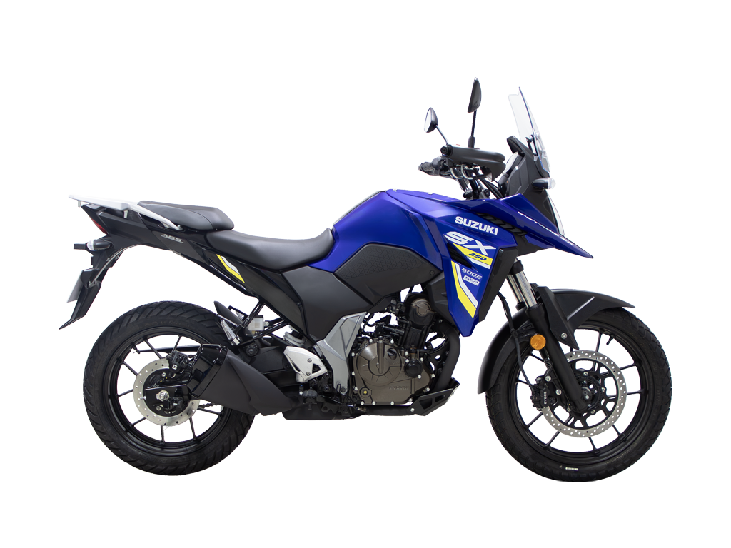 V strom 250 SX Pearl fresh blue 1