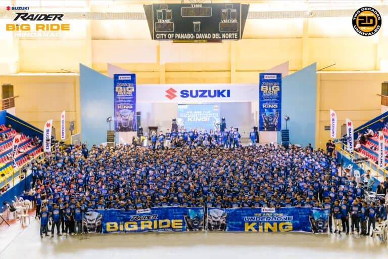 Massive Turnout: Over 1,100 Riders joined the Suzuki Raider Big Ride ...