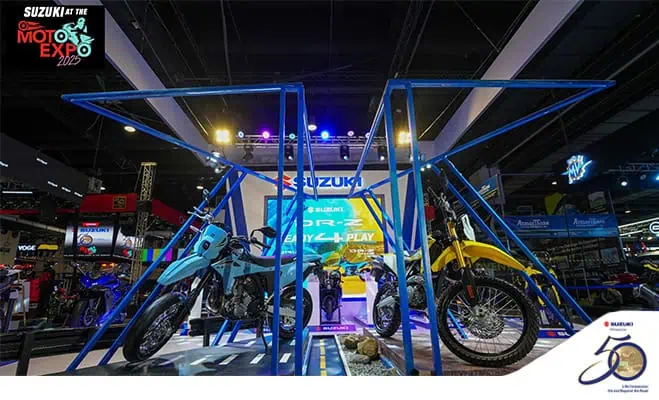 Suzuki Goes Full Throttle 4 Play at Makina Moto Expo 2025