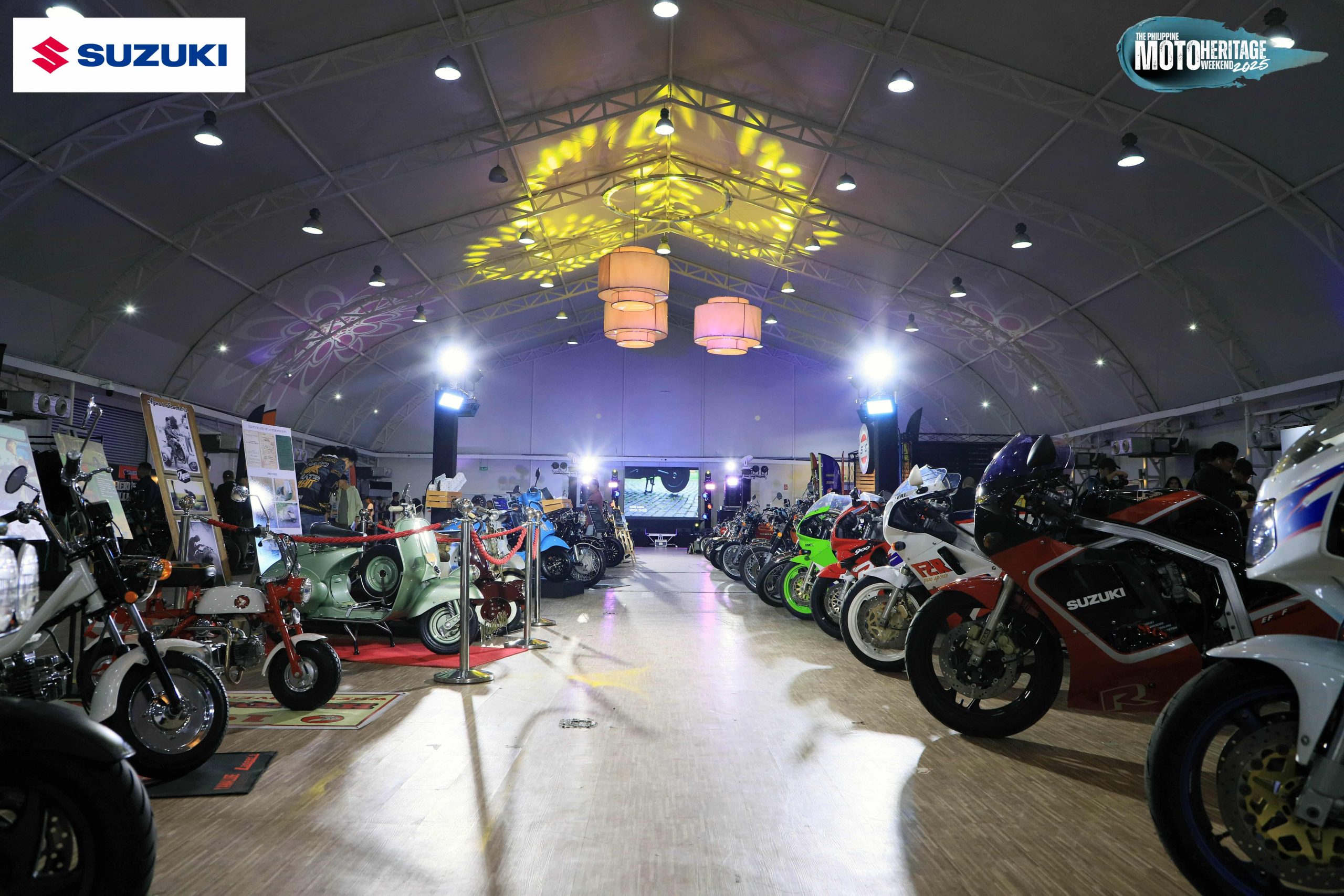 Suzuki motorcycle exhibit