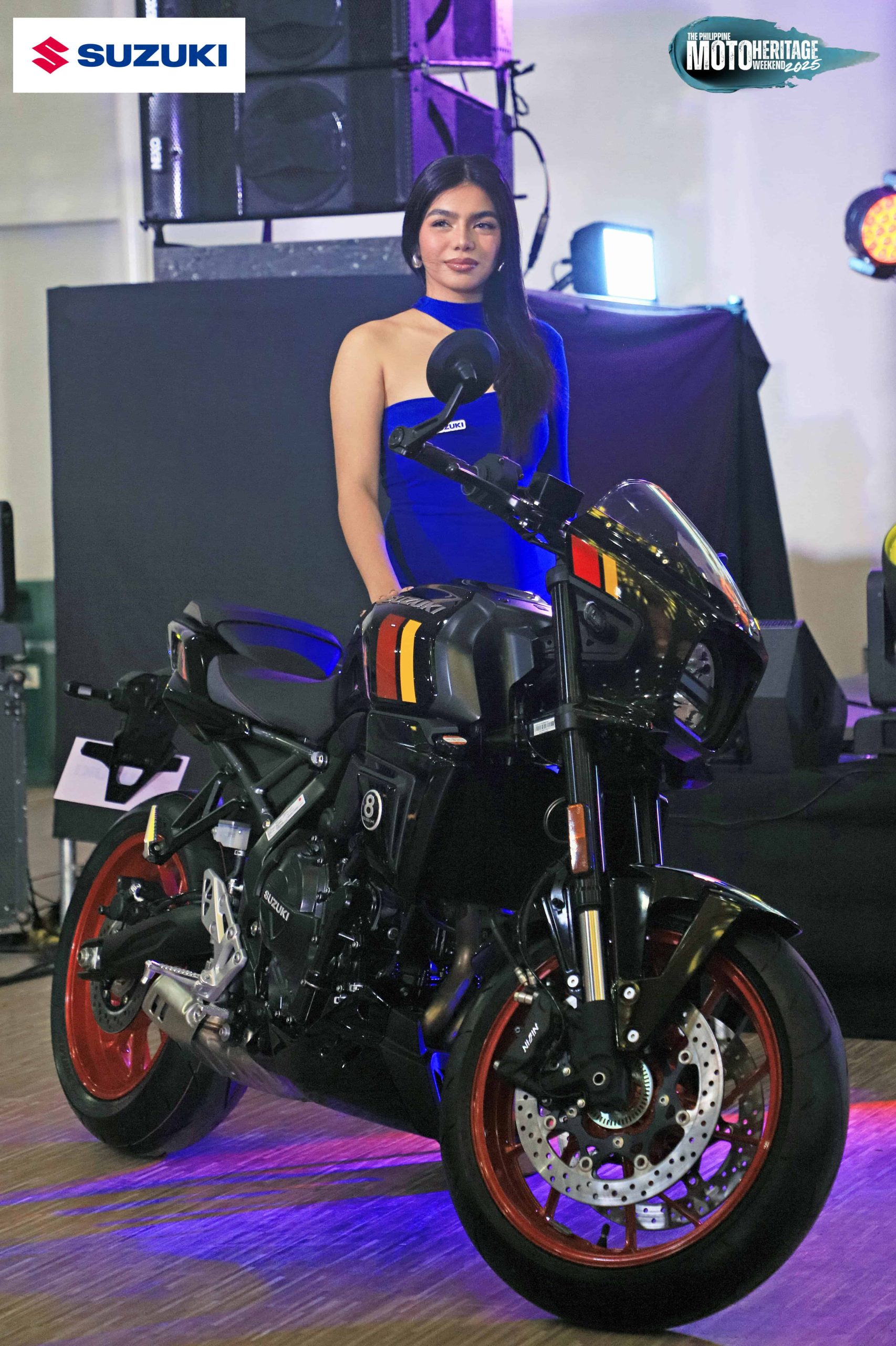 Suzuki motorcycle with model
