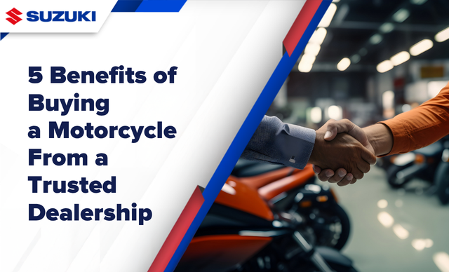 5 Benefits of Buying a Motorcycle From a Trusted Dealership
