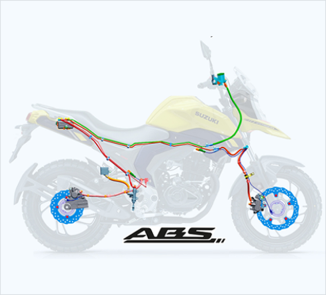 Dual Channel Anti-lock Braking System (ABS)