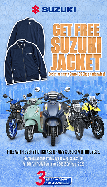 3S Shop Jacket Promo W suzuki logo desktop