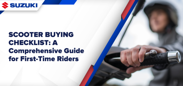 Scooter Buying Checklist: A Comprehensive Guide for First-Time Riders