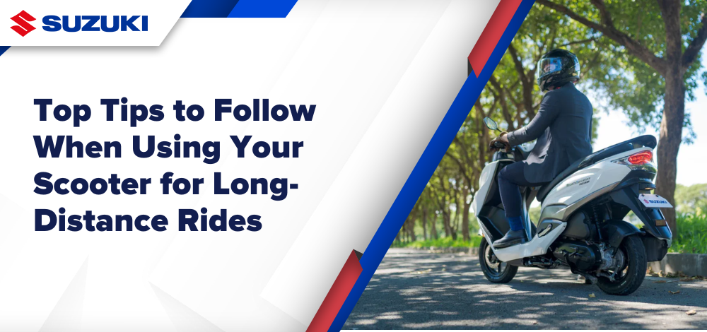 Top Tips to Follow When Using Your Scooter for Long-Distance Rides