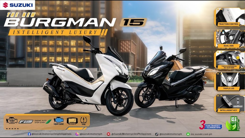 Suzuki Burgman 15 Promotional Video