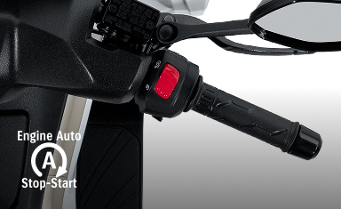 Engine Auto Stop-Start with logo