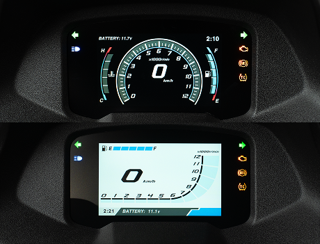 Full Color TFT Panel with Day & Night Mode